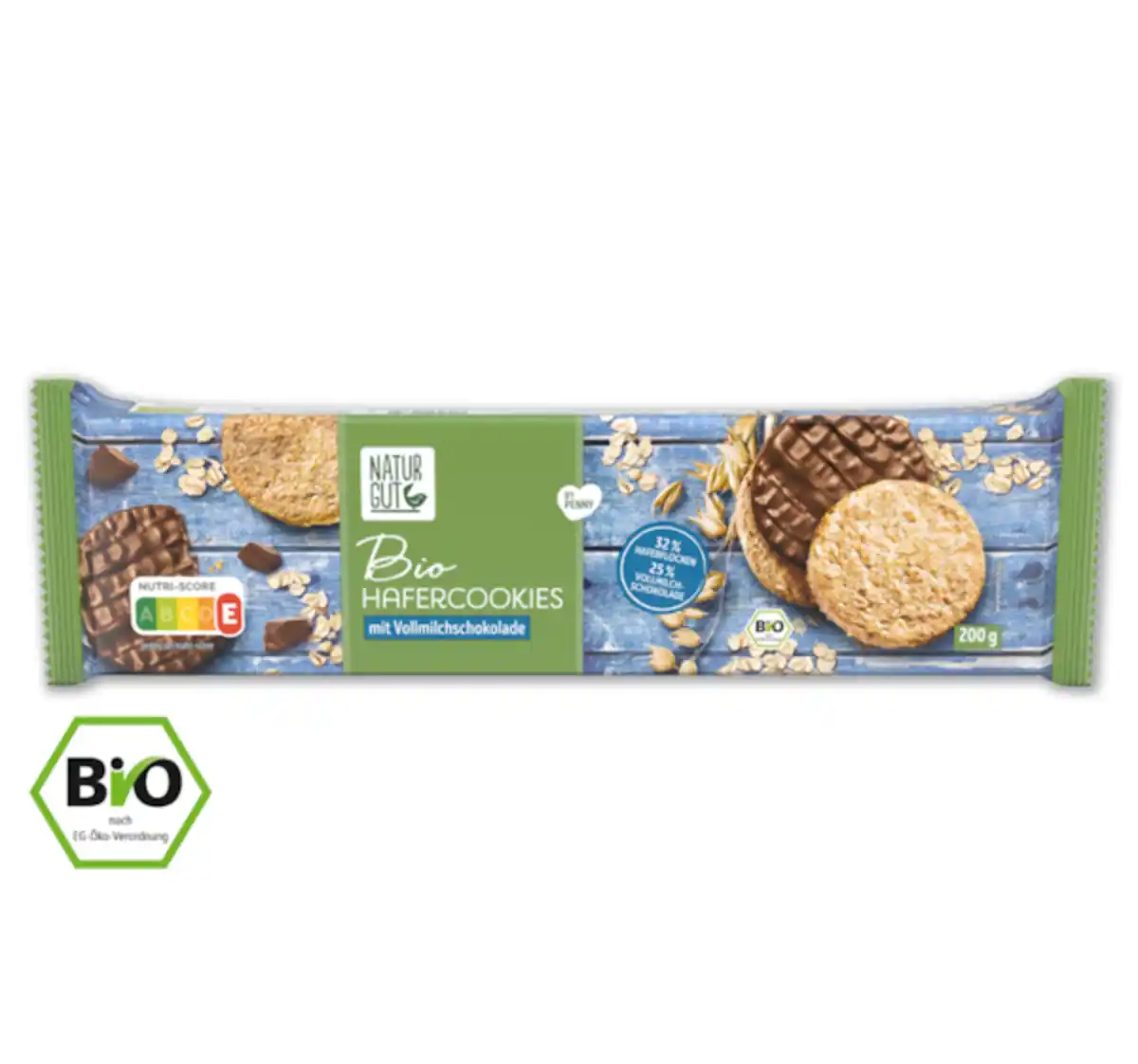 Bild 1 von NATURGUT Bio Hafercookies Vollmilch