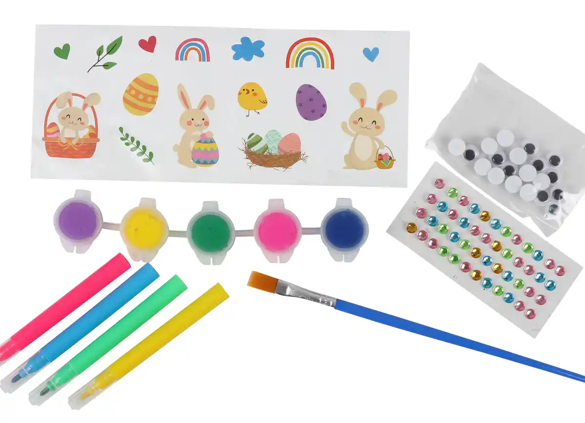 Bild 1 von Oster Bastel- und Malset