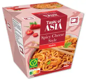 TASTE OF ASIA Spicy Cheese Style Nudeln*