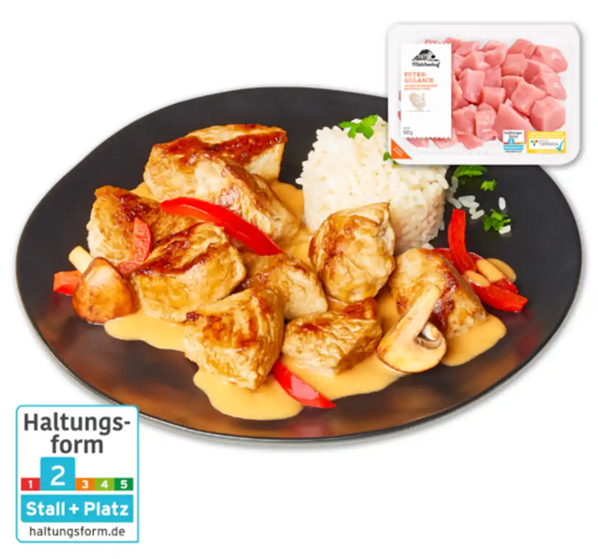 Bild 1 von MÜHLENHOF Frisches Puten-Gulasch*