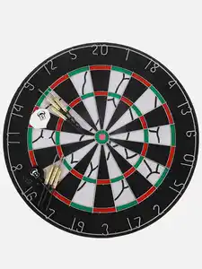 Dartscheibe mit Aufhängung Schwarz