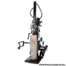 Bild 1 von scheppach Meterholzspalter LOGS25ZW‑BE schwarz