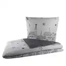 Bild 1 von Flanellbettwäsche, 155x220cm Grau