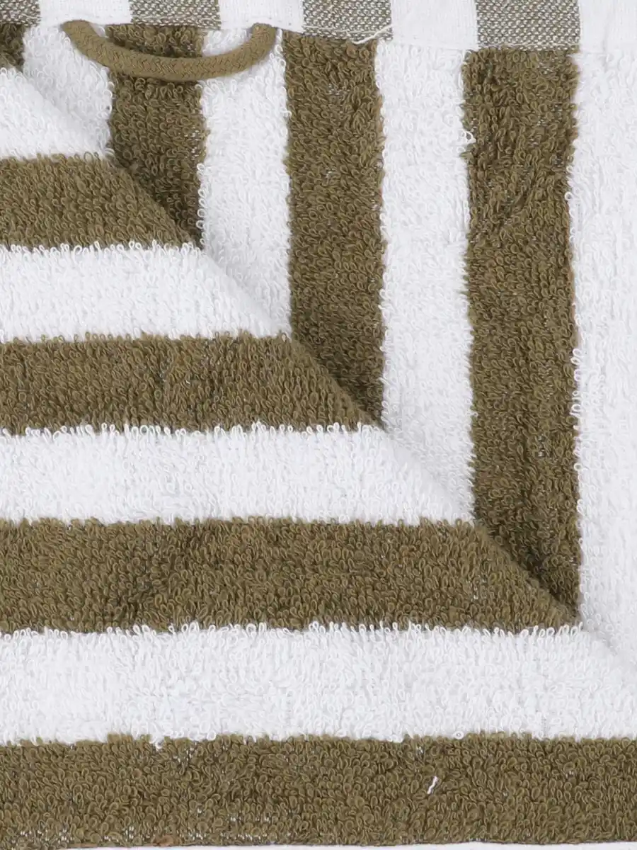 Bild 2 von Gesichtshandtuch aus Baumwolle 30x30cm Grün