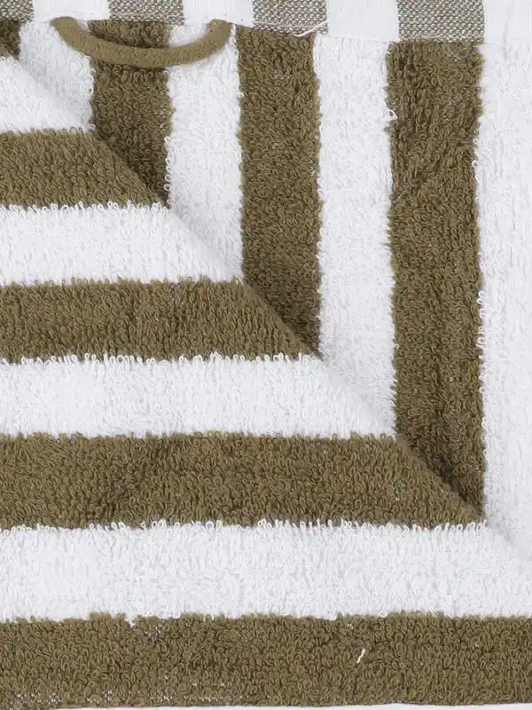 Bild 2 von Gesichtshandtuch aus Baumwolle 30x30cm Grün