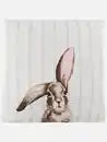 Bild 1 von Dekokissen Hase, 45x45cm, mit Füllung Weiß
