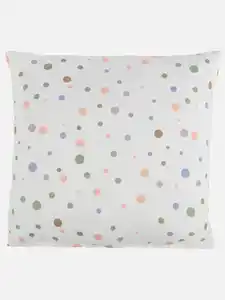 Kissenhülle mit Füllung, 45x45cm Weiß