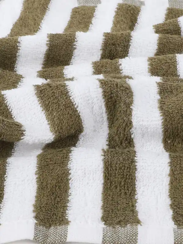 Bild 3 von Gesichtshandtuch aus Baumwolle 30x30cm Grün