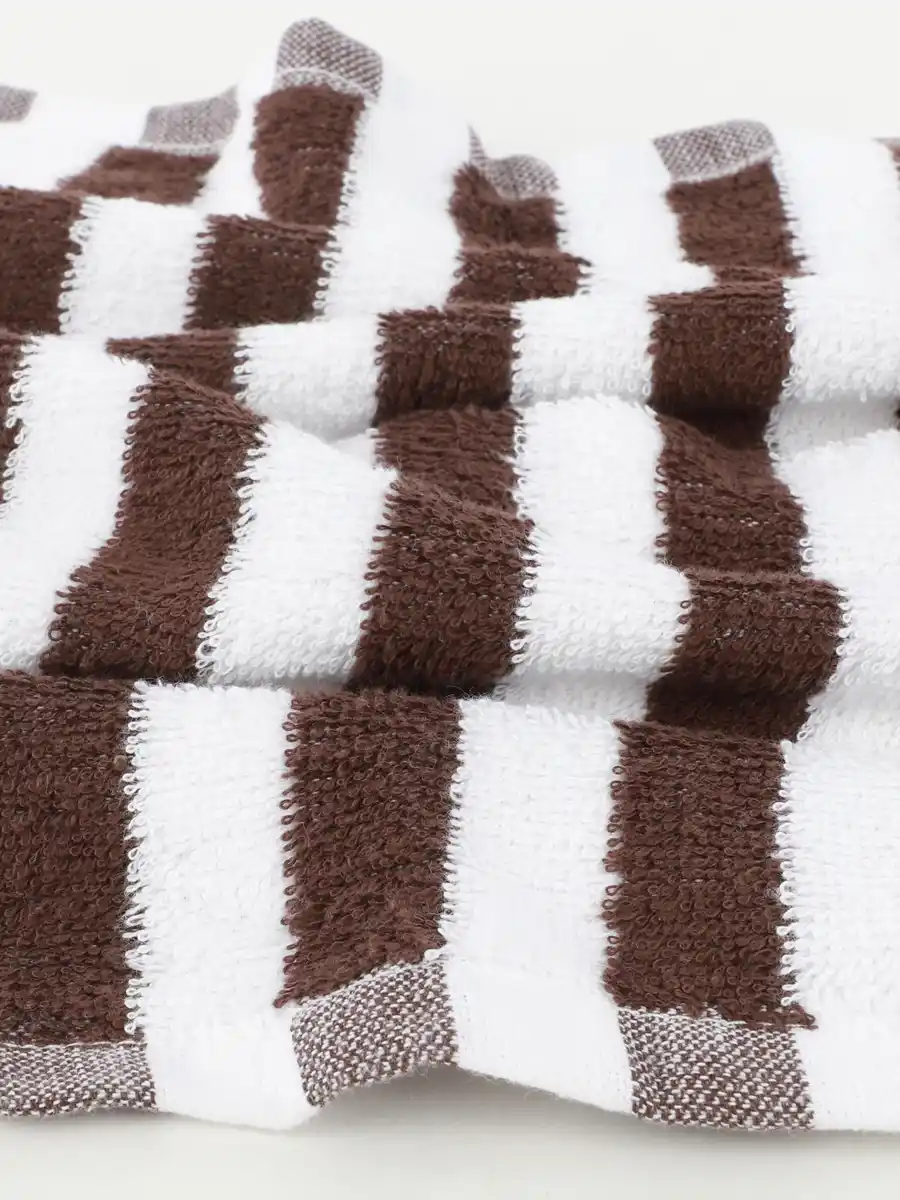 Bild 3 von Handtuch unifarben, 50x90cm Braun