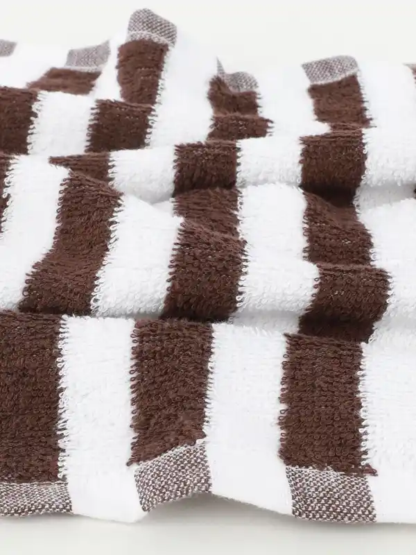 Bild 3 von Handtuch unifarben, 50x90cm Braun