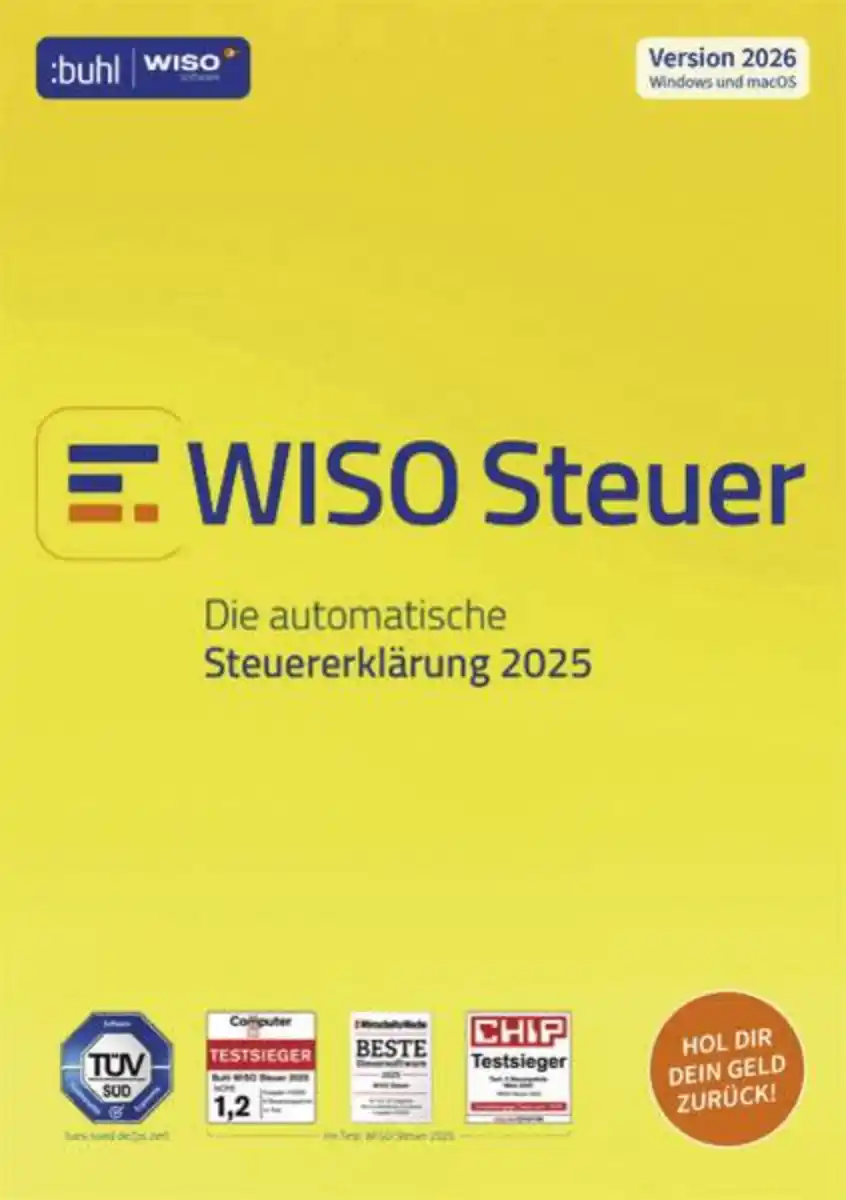 Bild 1 von Software WISO Steuer 2026 Alles für Ihre automatische Steuererklärung