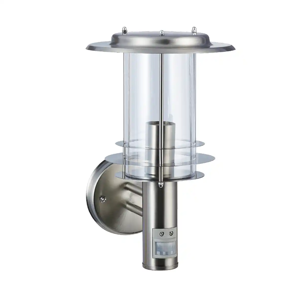 Bild 1 von toom Außenwandleuchte 'Inox' mit Bewegungsmelder E27 20 W