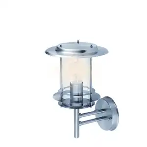 toom Außenwandleuchte 'Inox' Edelstahl 34 cm IP 44