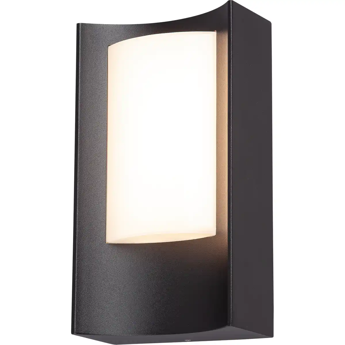 Bild 1 von toom Außenwandleuchte 'Lugo' schwarz 20 x 11 cm