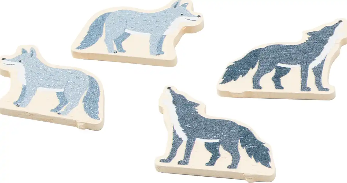 Bild 2 von IDEENWELT Holzspiel Quoridor Wolf und Lamm