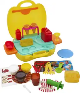 IDEENWELT Knetkoffer Kino Snackbar Gelb