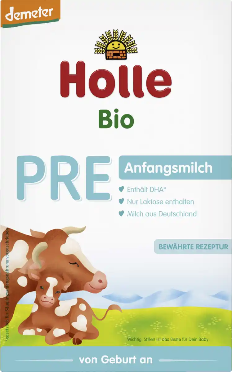 Bild 1 von Holle Bio Anfangsmilch PRE, 400 g