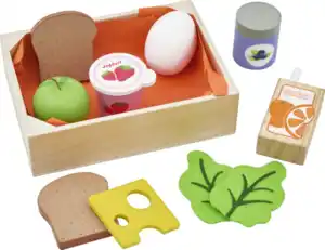 IDEENWELT Holzkiste Frühstück
