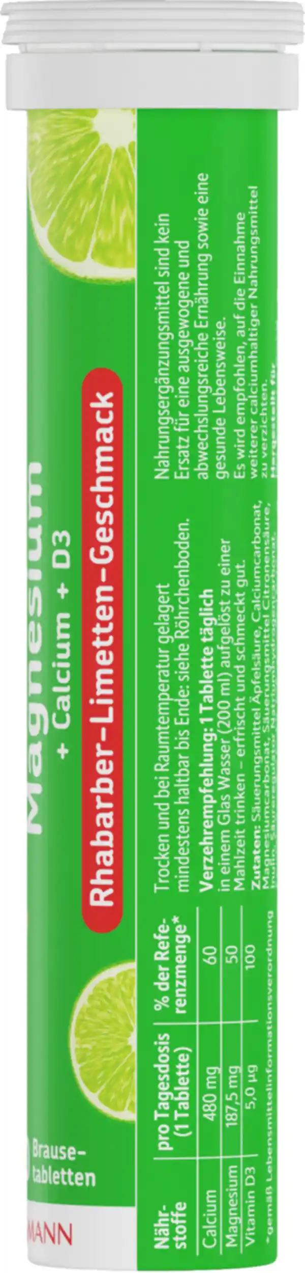 Bild 2 von altapharma Magnesium + Calcium + D3 Brausetablette, 92 g