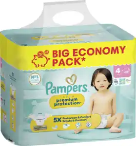 Pampers Premium Protection Gr. 4 Maxi (9-14 kg) Big Eco Pack