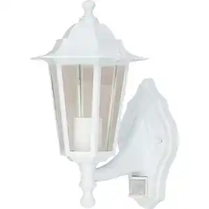 toom Außenwandleuchte 'Heidelberg' weiß 25 x 19,5 x 34,5 cm, mit Bewegungsmelder