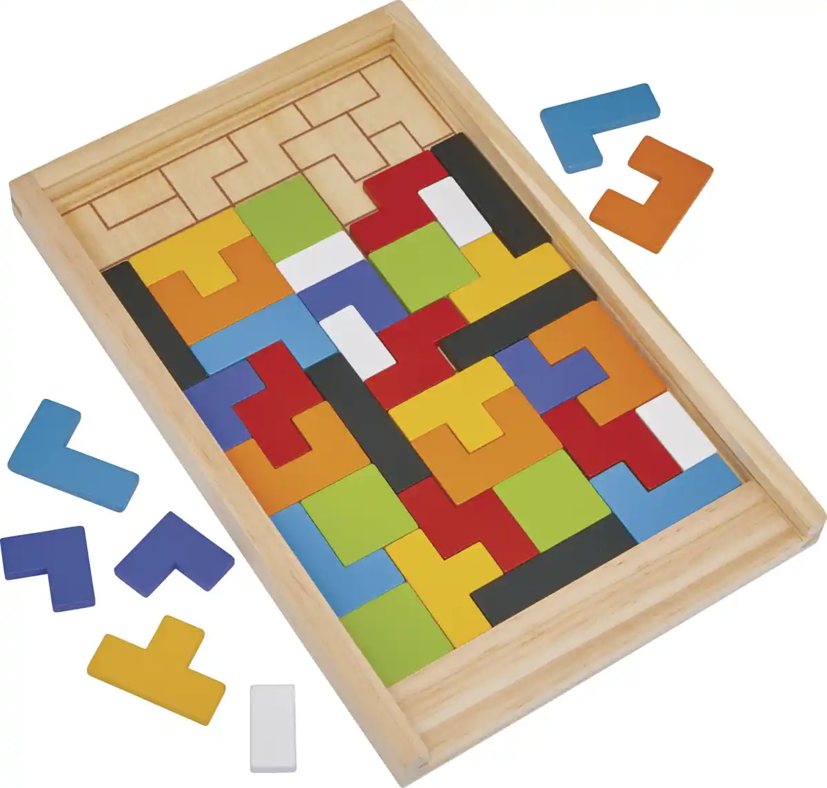 Bild 1 von IDEENWELT Holz Legespiel