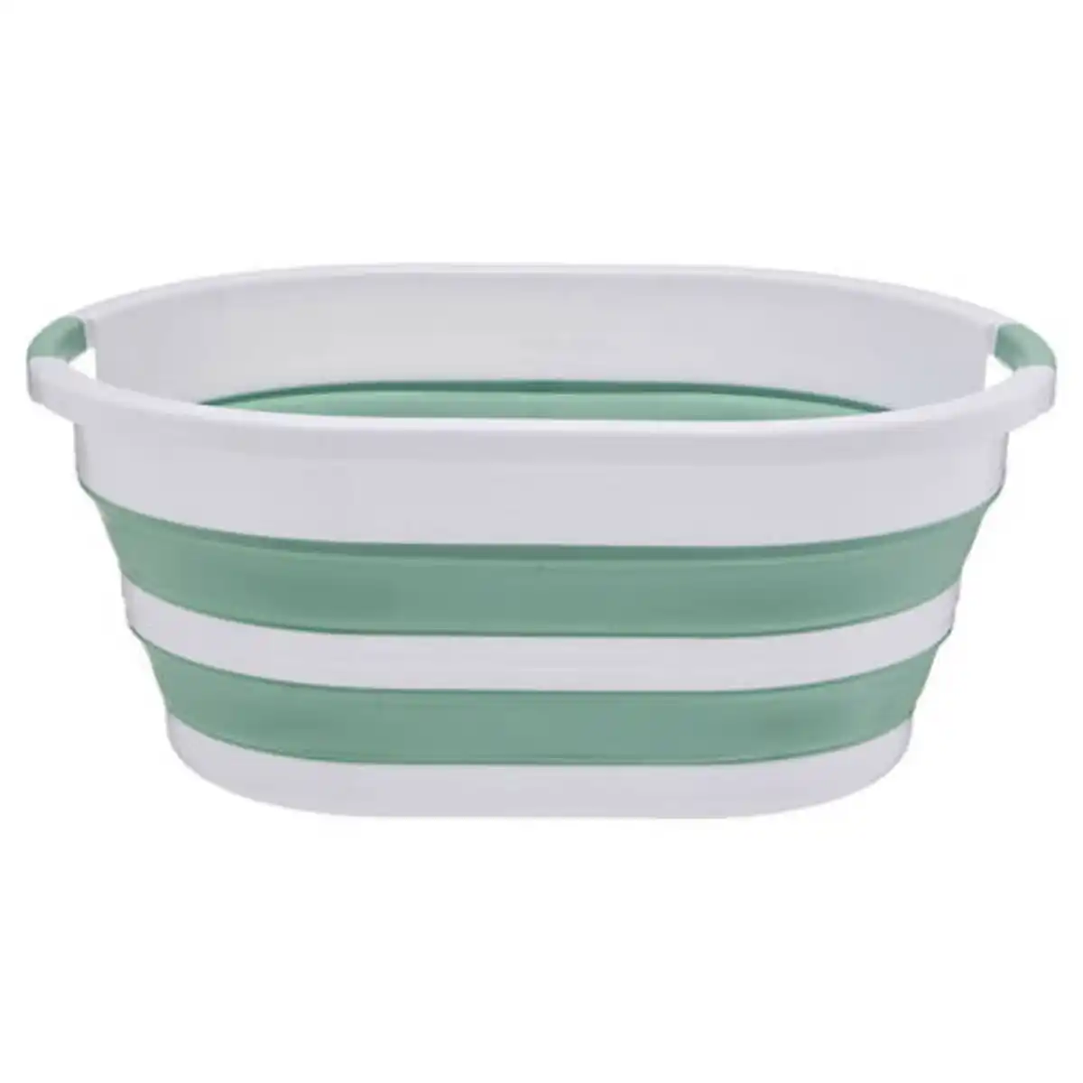 Bild 1 von HOME CREATION Faltbarer Wäschekorb, Grün