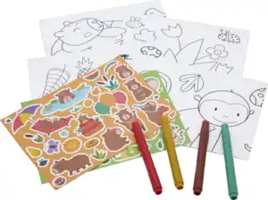 IDEENWELT Fenstermalset Tiere