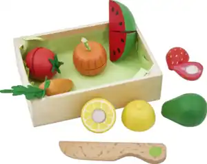IDEENWELT Holzkiste Obst und Gemüse