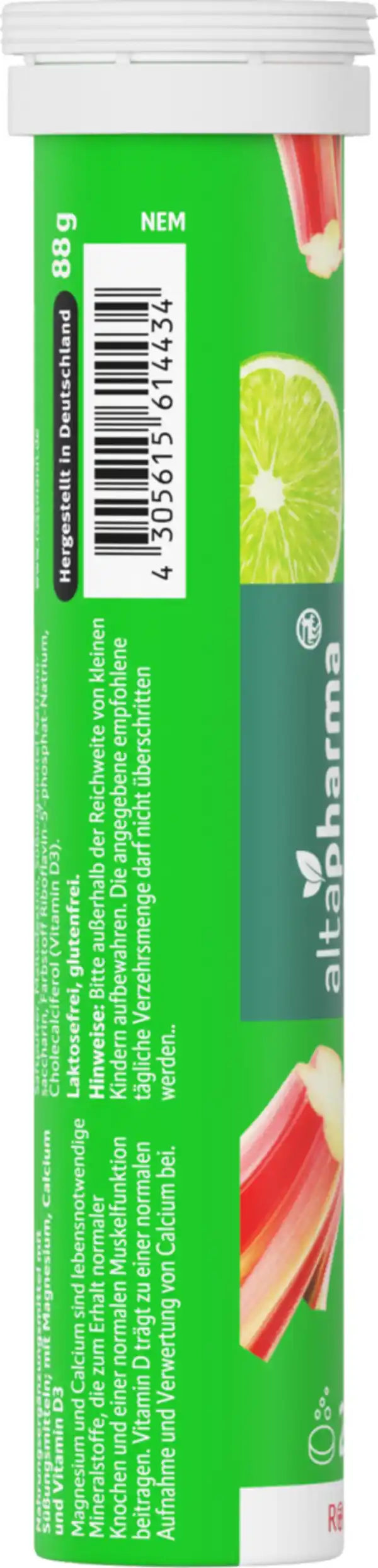 Bild 3 von altapharma Magnesium + Calcium + D3 Brausetablette, 92 g