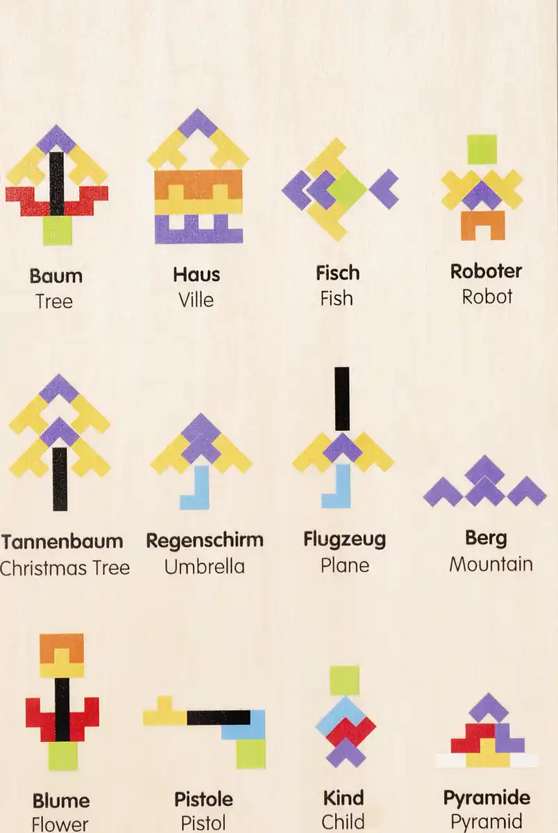 Bild 3 von IDEENWELT Holz Legespiel