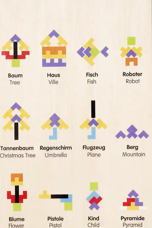 Bild 3 von IDEENWELT Holz Legespiel