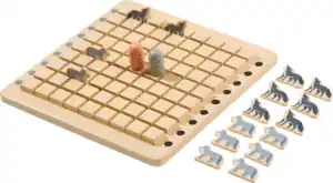 IDEENWELT Holzspiel Quoridor Wolf und Lamm