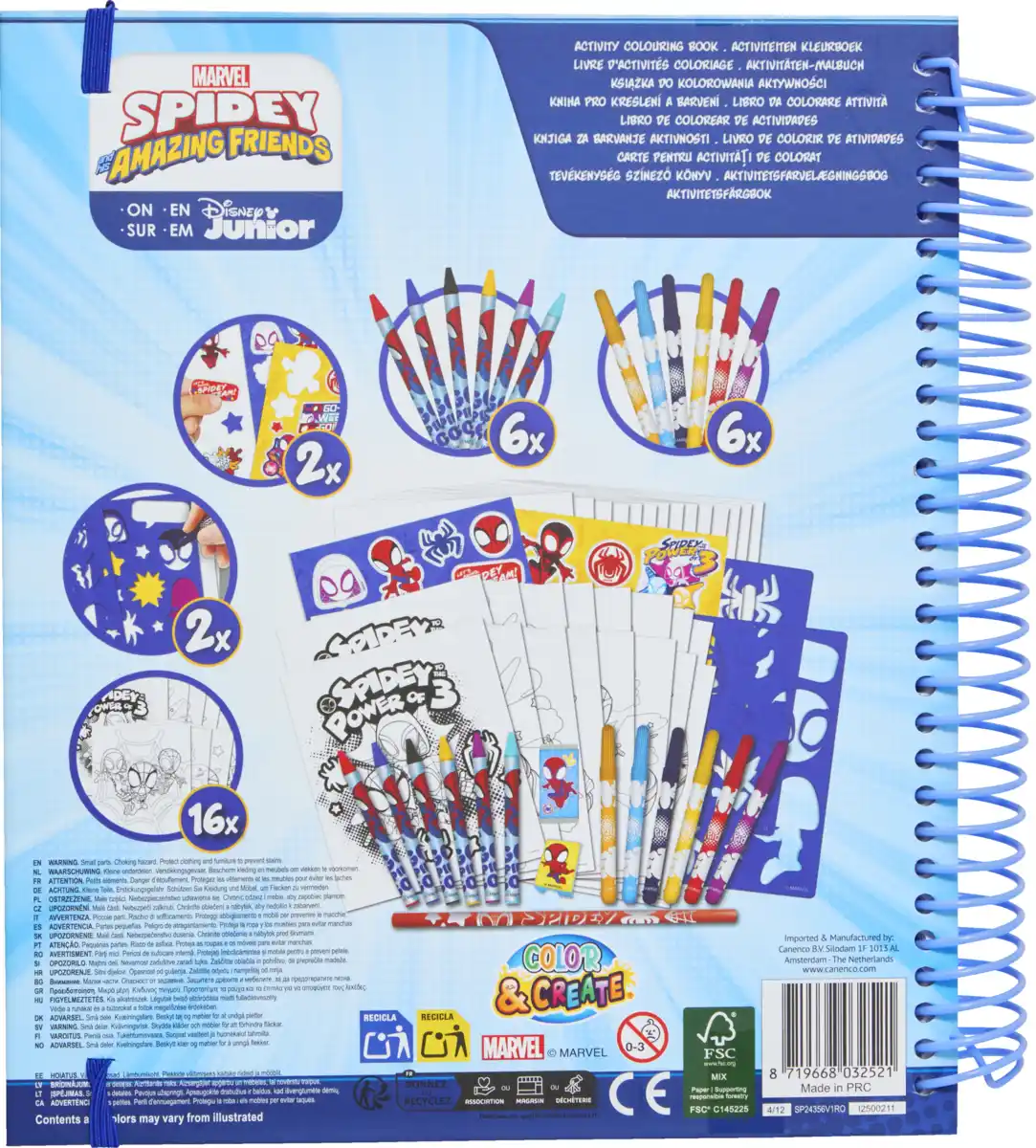 Bild 2 von IDEENWELT Beschäftigungsbuch Spidey