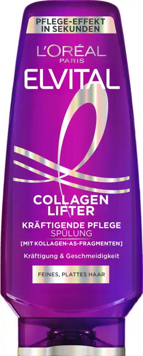 Bild 1 von L’Oréal Paris Elvital Collagen Lifter Kräftigende Pflegespülung, 250 ml