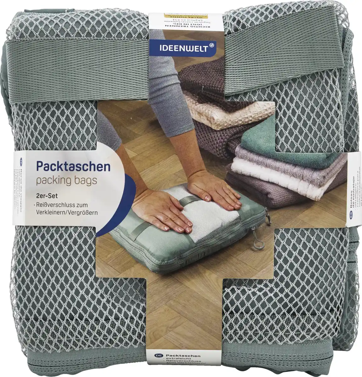 Bild 1 von IDEENWELT Packtaschen 2er Set