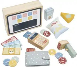 IDEENWELT Holzkiste Kasse