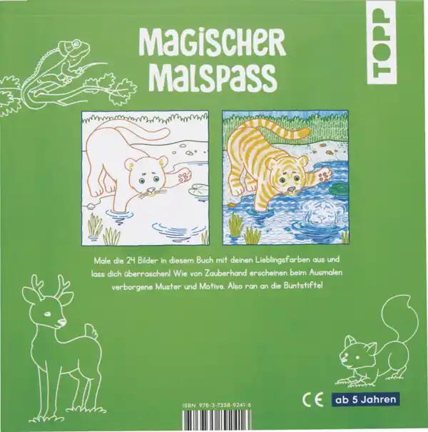 Bild 2 von IDEENWELT Zaubermalbuch Tiere