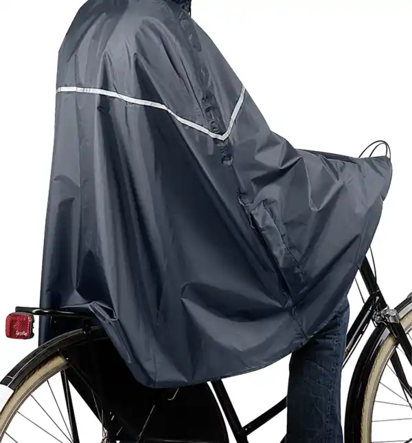 Bild 3 von IDEENWELT Regencape unisex blau