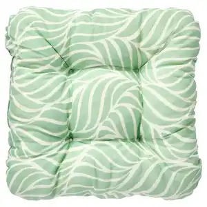 BELAVI Sitzkissen, Blätterprint