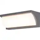 Bild 1 von toom LED-Außenwandleuchte 'Straßburg' aluminiumfarben 8,1 x 23 x 8,2 cm