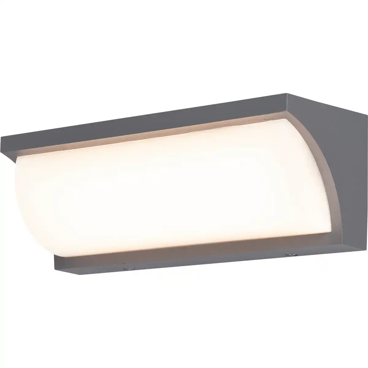 Bild 1 von toom LED-Außenwandleuchte 'Straßburg' aluminiumfarben 8,1 x 23 x 8,2 cm