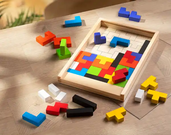 Bild 4 von IDEENWELT Holz Legespiel