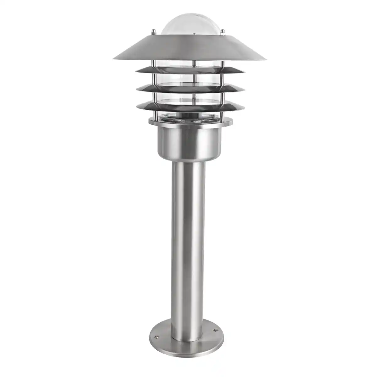 Bild 1 von toom Wegeleuchte 'Konstanz' Edelstahl Ø 21,6 x 49,3 cm