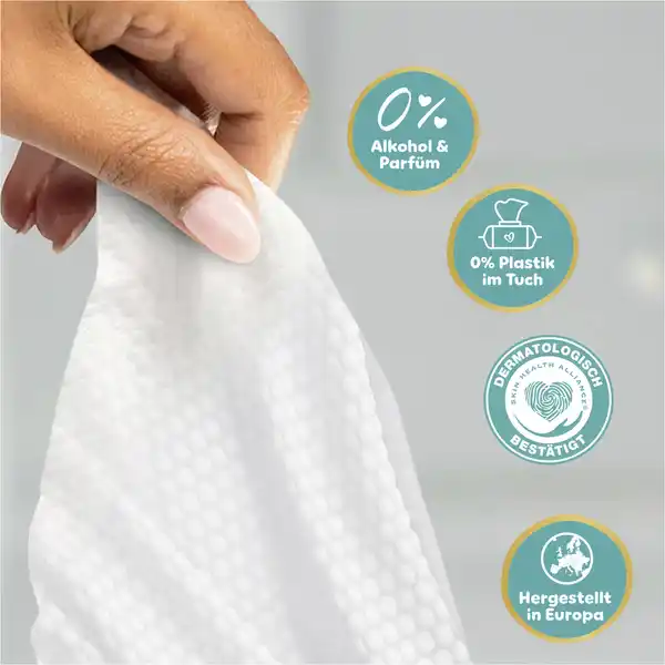 Bild 4 von Pampers Feuchttücher Aqua Soft touch (6x48 Stück)