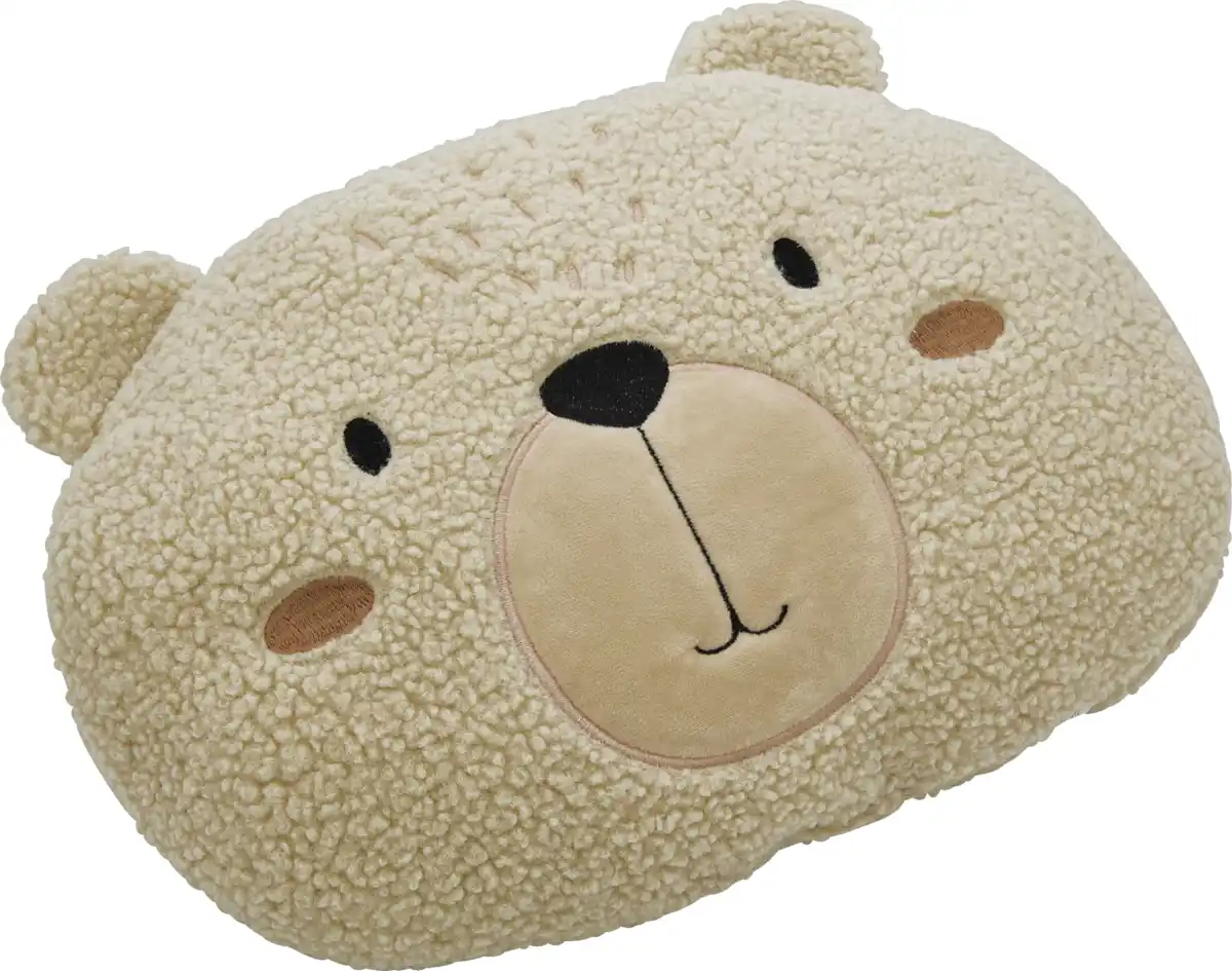 Bild 1 von IDEENWELT Teddy-Kissen Beige