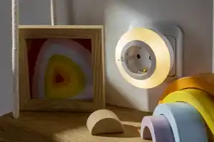 IDEENWELT LED-Steckdosen-Nachtlicht