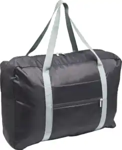 IDEENWELT Faltbare Reisetasche Grau