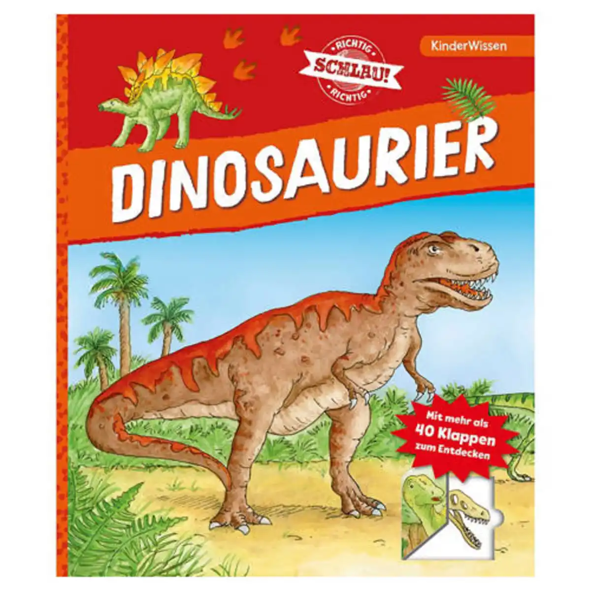 Bild 1 von Wissensbuch mit Klappen, Dinosaurier
