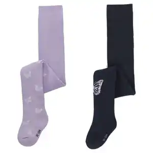 L&D Kleinkinder/Kinder Winter-Strumpfhose, Schmetterling, 98/104